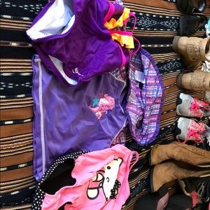 Little Girls bathing suits size 4-6.